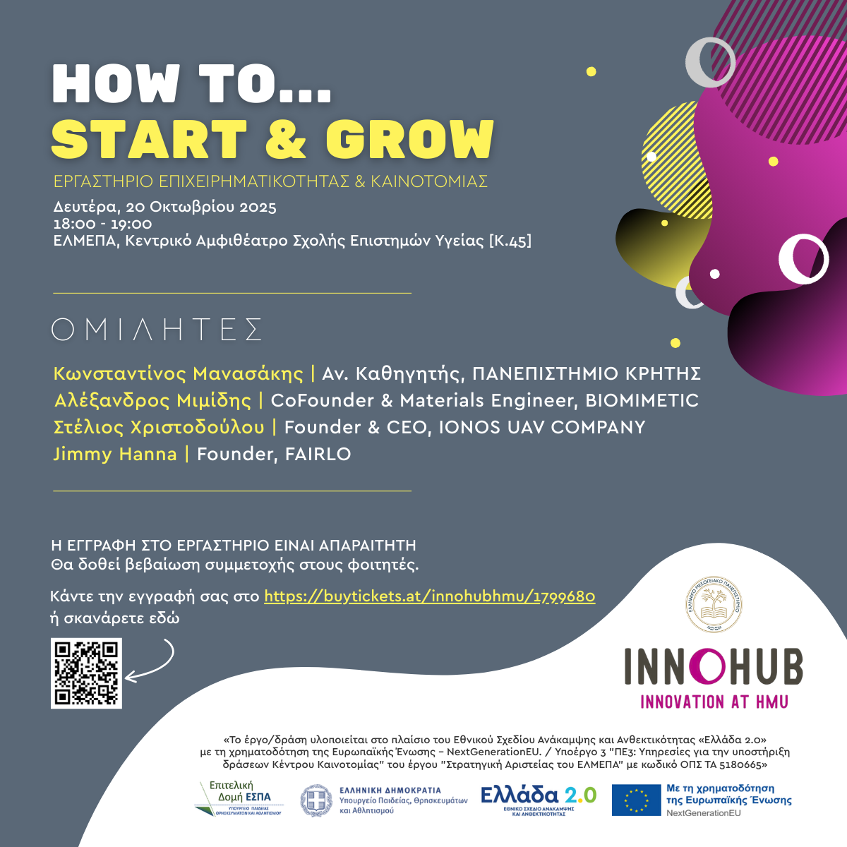 promo post #1 HOW TO START & GROW (20-10-2025)